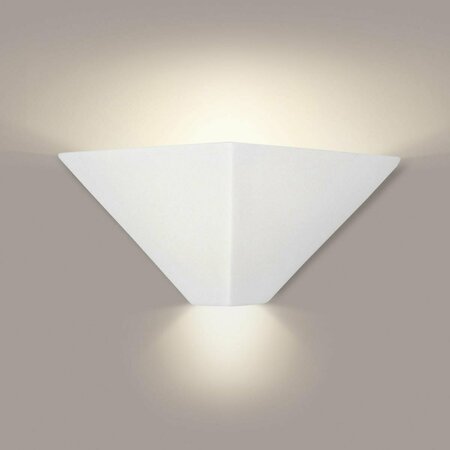 A19 LIGHTING Gran Java E26 Base Dimmable LED Wall Sconce, Bisque 1904-1LEDE26